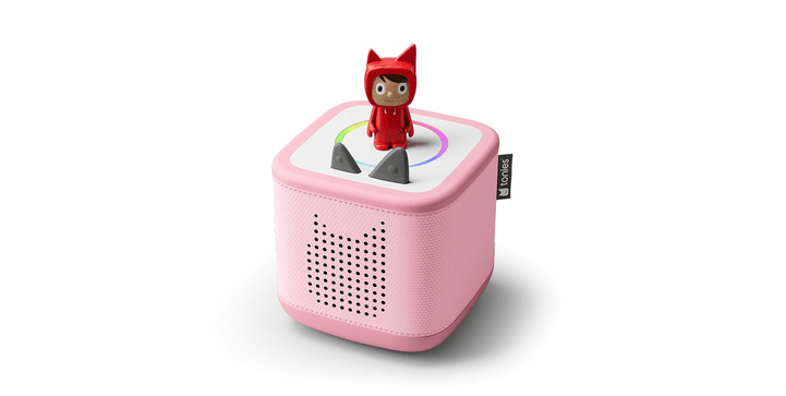 tonies® - Toniebox 2 Rosa - Starter Set Kreativ-Tonie Rot