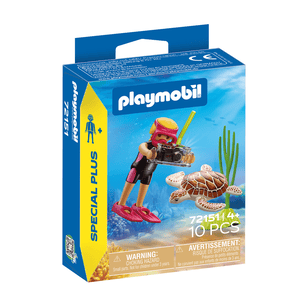 72151 Taucherin mit Schildkröte - Playmobil