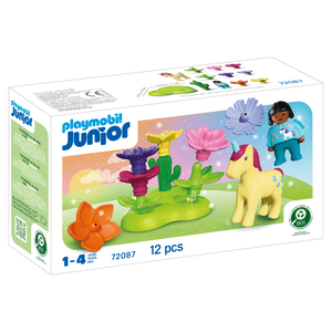 72087 JUNIOR: Einhorn-Feengarten - Playmobil