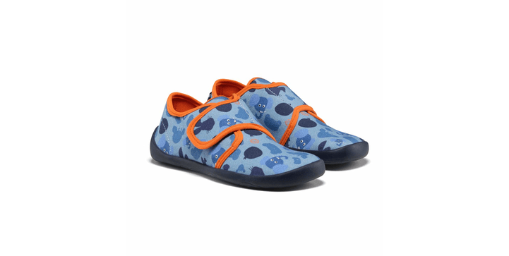 Affenzahn Hausschuh Baumwolle Movy Elefant