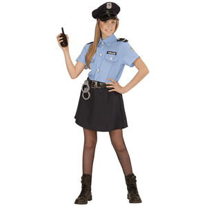 Widmann Polizistin Kostüm 8-10 Jahre