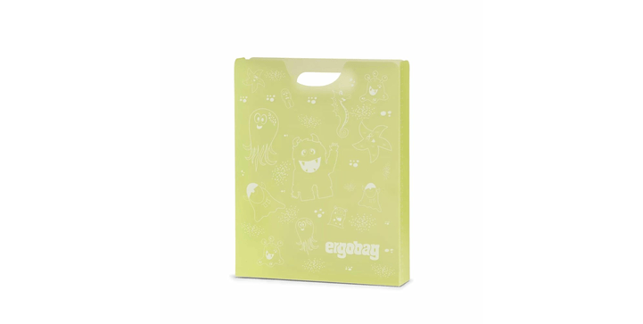 ergobag Heftebox Monster Gelb