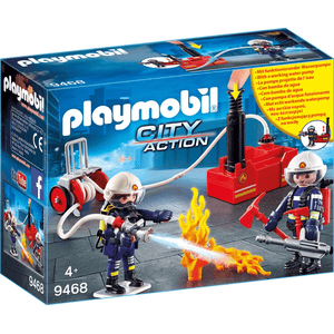 9468 Feuerwehrmänner mit Löschpumpe - Playmobil