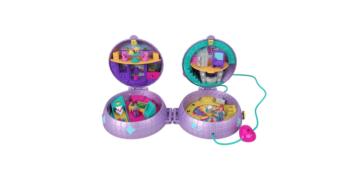 Polly Pocket Doppelspaß Schatulle - Rollschuhdisco