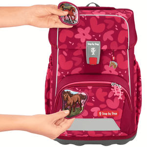 Step by Step GIANT Schulrucksack-Set "Wild Horse Nora" 5-teilig