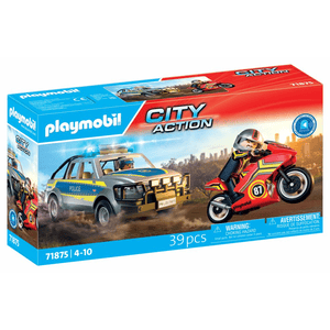 71875 Verfolgungsjagd mit Polizei Pick-Up - Playmobil