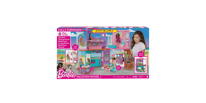 Barbie Malibu Ferien-Haus klappbar