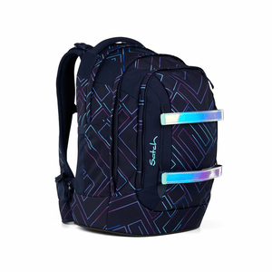 satch Pack Schulrucksack Purple Laser