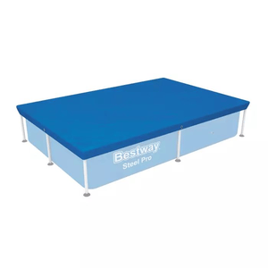 Bestway® PE-Abdeckplane eckig - 224 x 154 cm blau