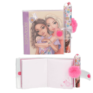TOPModel Mini Notizbuch mit Kugelschreiber GIRL POWER - Blindpack