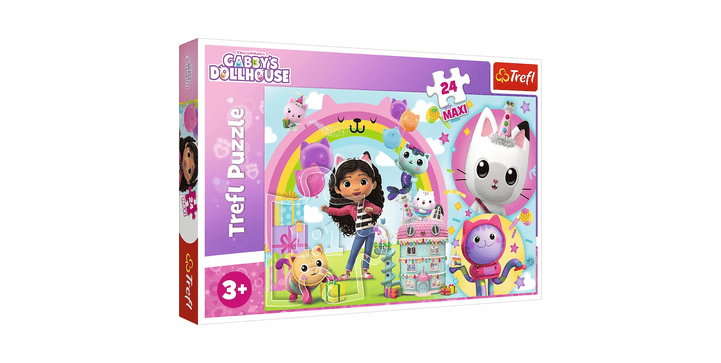 Trefl Maxi Puzzle 24 Teile - Gabby's Dollhouse