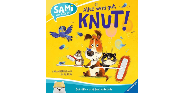 Ravensburger 46039 – Sami Lesebär - Alles wird gut Knut!