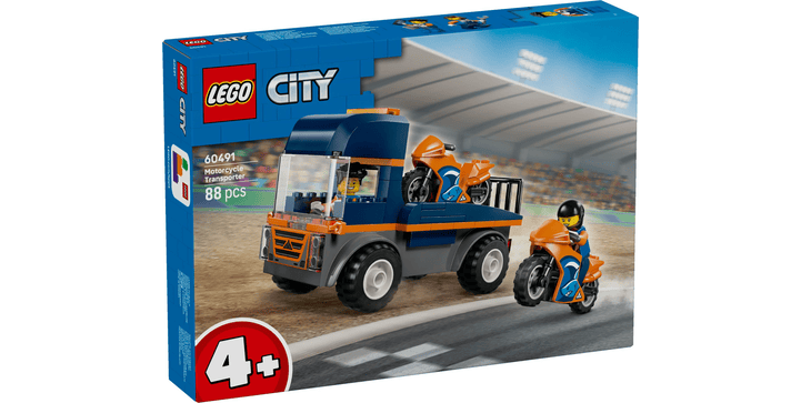 LEGO® City 60491 Motorradtransporter