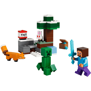 LEGO® Minecraft™ 21583 Steves Abenteuer in der Taiga