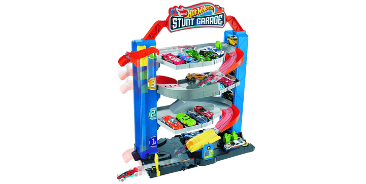 Hot Wheels City Stunt Garage Spielset