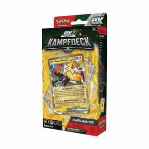 Pokémon Kampfdeck Kapu-Riki ex oder Eisenblatt ex