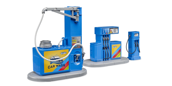 bruder® - bworld Tankstelle mit Waschplatz