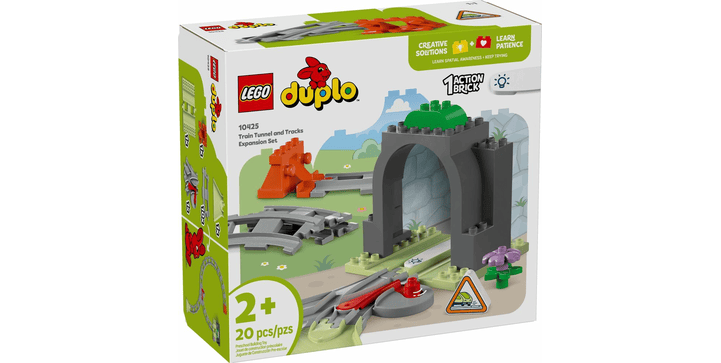 LEGO® DUPLO® 10425 Eisenbahntunnel und Schienen – Erweiterungsset