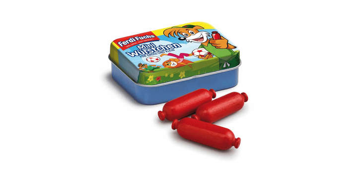 Erzi 15170 Ferdi Fuchs Miniwürstchen in der Dose