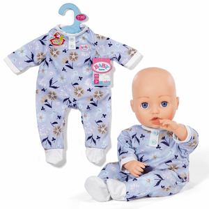 BABY born® Strampler Blau 43cm