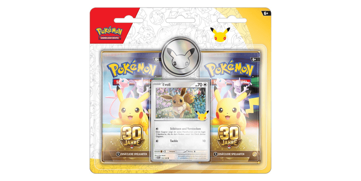 Pokémon 30 Jahre 2-Pack Blister