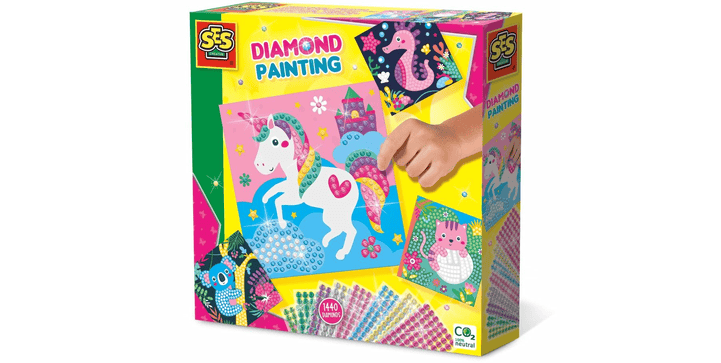 SES Diamanten Mosaike - Fröhliche Tiere