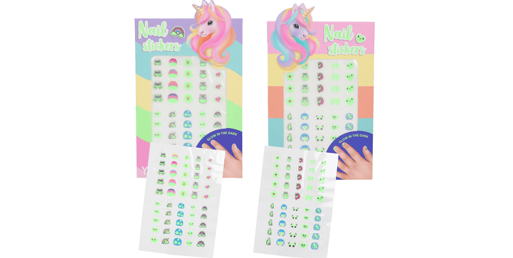 Ylvi Nagelsticker Glow in the Dark - Blindpack