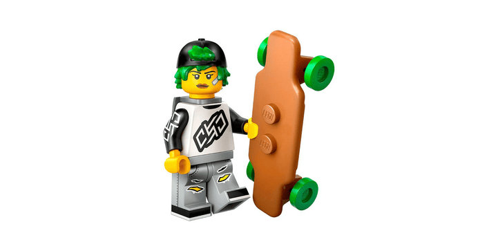 LEGO® Minifiguren 71048 / Serie 27 - Longboarderin