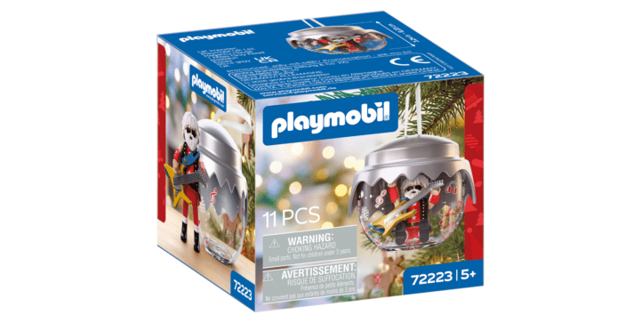 72223 Weihnachtskugel: Rockstar - Playmobil