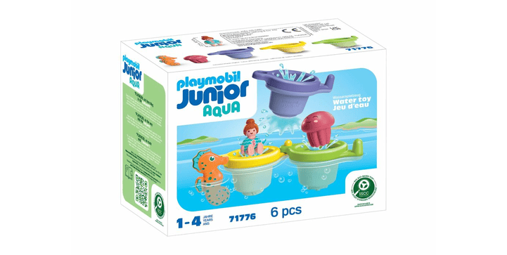71776 JUNIOR AQUA: Schwimmbecher mit Waasserspaß - Playmobil
