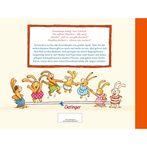 Das große Buch von den sieben kleinen Hasen