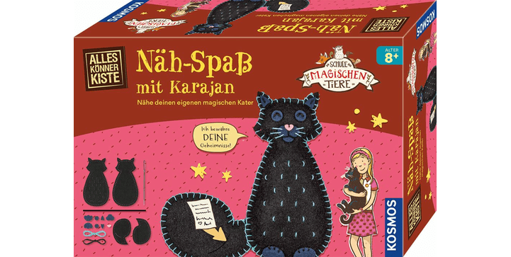 Kosmos - Die Schule der magischen Tiere Nähspaß mit Karajan