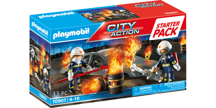 70907 Starter Pack Feuerwehrübung - Playmobil