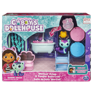 Gabby's Dollhouse Deluxe Room MerCats Badezimmer