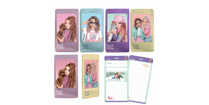 TOPModel Mobile Notizbuch mit Wackelbild