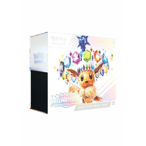 Pokémon Karmesin & Purpr - Prismatische Entwicklungen Top-Trainer-Box