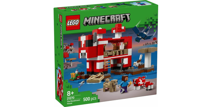 LEGO® Minecraft™ 21270 Das Pilzkuh-Haus