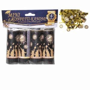 Udo Schmidt - Mini Konfetti Kanonen "Prüfung" 4tlg.