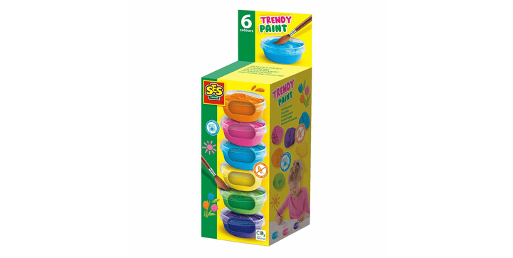 SES Plakatfarbe Trendy 6 x 45ml