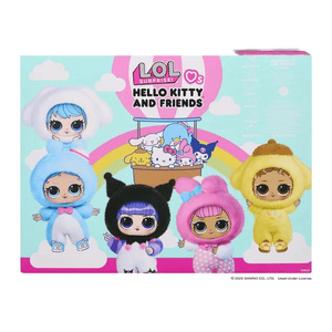 L.O.L. Surprise Loves Hello Kitty Reversible Plush Surprise Asst.