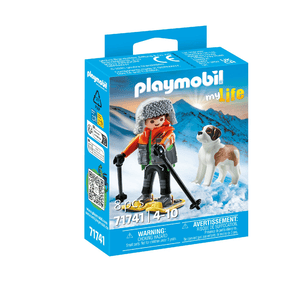 71741 Wanderer mit Bernhardiner - Playmobil