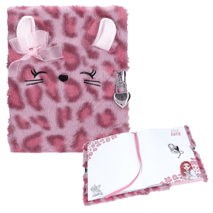 TOPModel COSY CAT Tagebuch mit Schloss Rosa