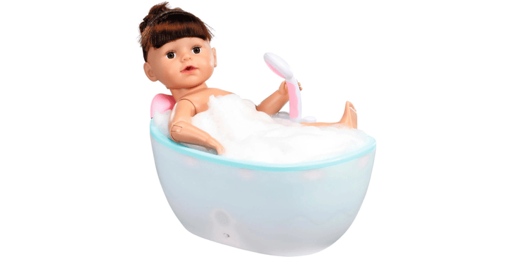BABY born Sister Play Style brunette 43cm mit 7 lebensechten Funktionen