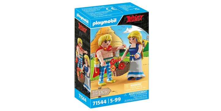 71544 Asterix: Tragicomix und Falbala - Playmobil