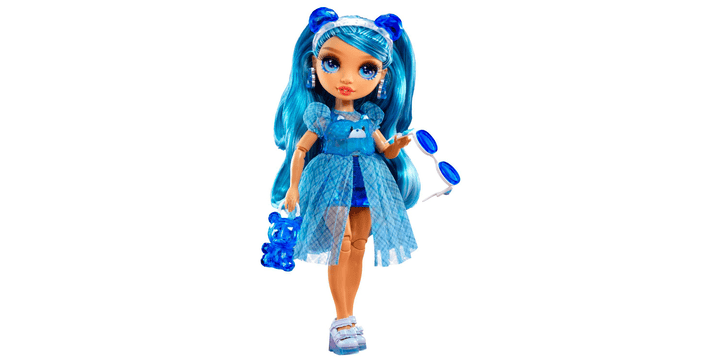 Rainbow High Creative Crystals - Skyler (blau)
