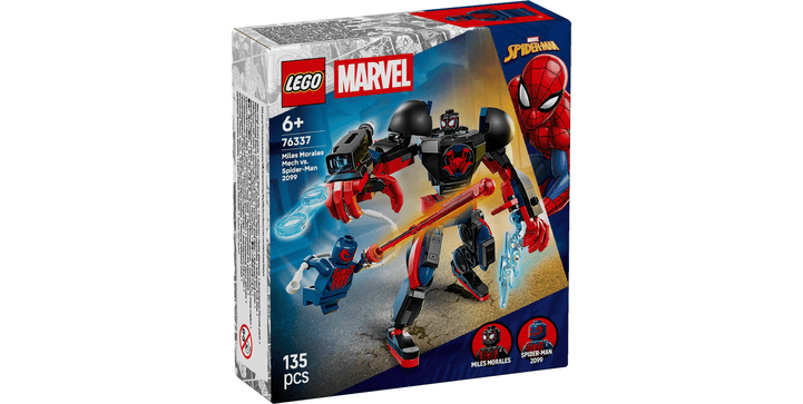 LEGO® Marvel™ Super Heroes 76337 Miles Morales Mech vs. Spider-Man 2099