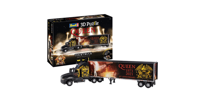 Revell 00230 - 3D Puzzle QUEEN Tour Truck - 50th Anniversary