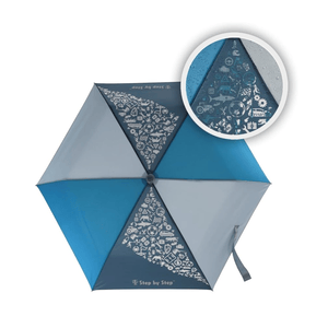 Step by Step Regenschirm "Blue" Magic Rain EFFECT