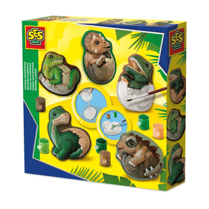 SES Gießen und anmalen - Dino-Eier