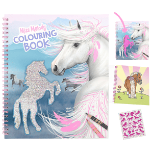 Miss Melody Malbuch mit Pailletten 12756